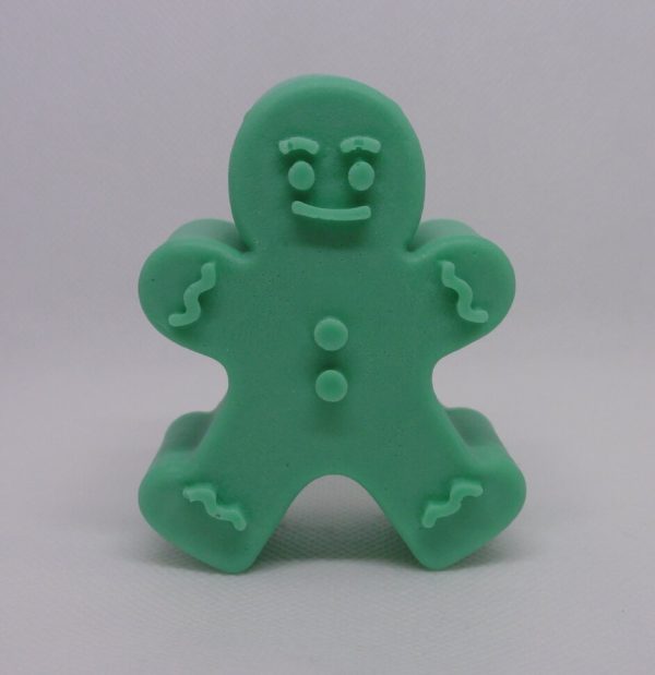 green-gingerbread-man-soap